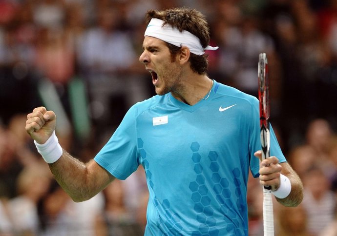 Juan Martín Del Potro Con El Equipo Argentino De Copa Davis
