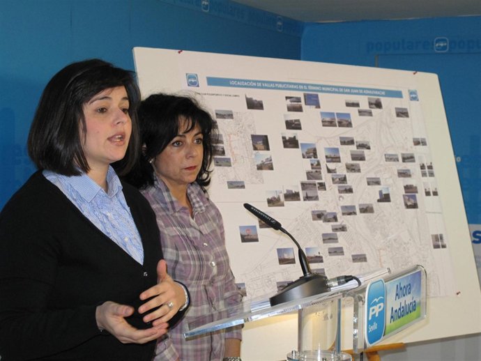 Virginia Pérez Y María Luisa Moya.