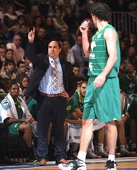 Baloncesto/Euroliga.- Chus Mateo: "Intentaremos hacer un buen partido para acabar terceros de grupo" 