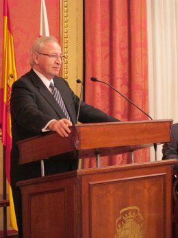 El Presidente De La Cámara De Barcelona, Miquel Valls