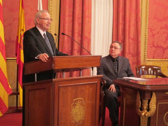 El Presidente De La Cámara De Comercio De Barcelona, Miquel Valls