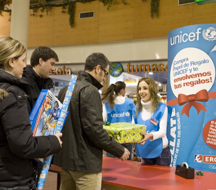 Campaña Solidaria Eroski Y Unicef