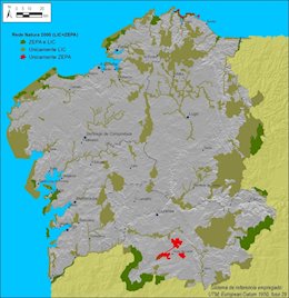 Red Natura 2000 De Galicia Ampliada