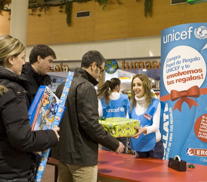 Campaña Solidaria Eroski Y Unicef
