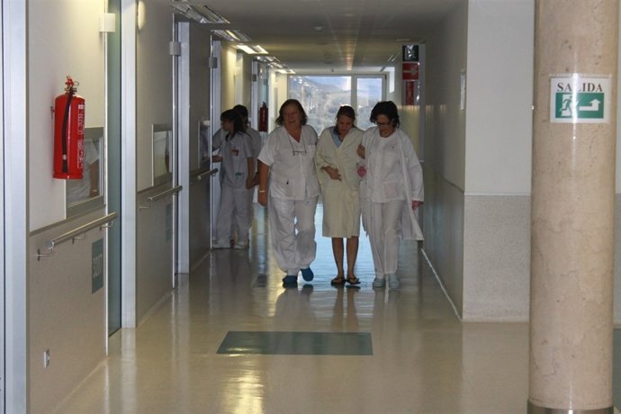 Imagen Del Simulacro En El Hospital De Santa Lucía