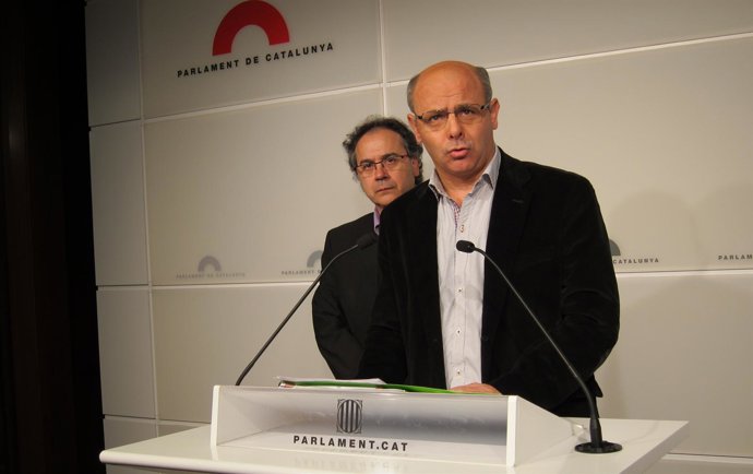 El Diputado De ICV-Euia En El Parlament Joan Boada 