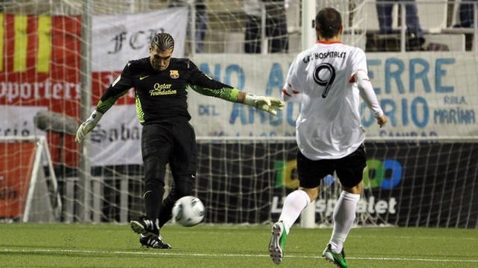 José Manuel Pinto Ante El CE L'hospitalet