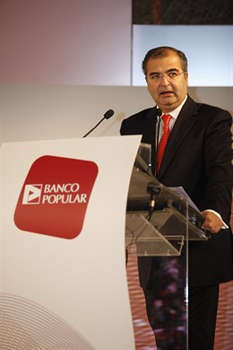 El Presidente Del Banco Popular, Ángel Ron, En La Junta De Accionistas