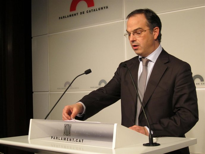 El Portavoz De Ciu En El Parlament, Jordi Turull