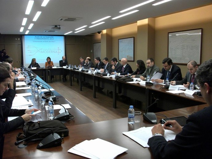 Reunión Del Patronato De La Fundación Moderna. 