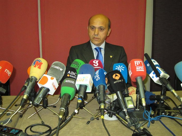 El Presidente Del Sevilla FC, José María Del Nido