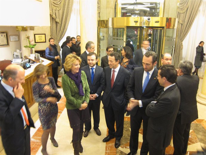 Esperanza Aguirre Y José Ramón Bauzá