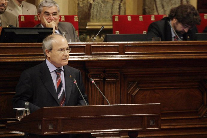 El presidente de la Generalitat, José Montilla