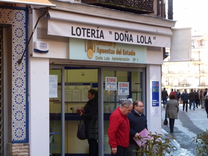 Loteria 'Doña Lola' en Toledo