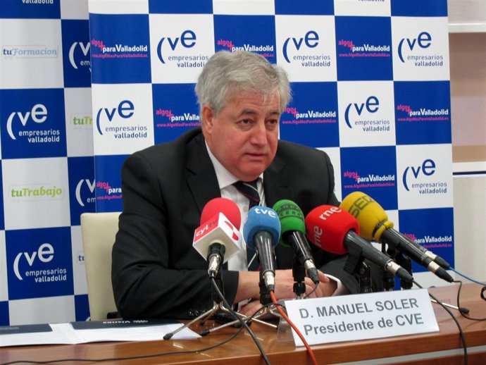 Manuel Soler, Presidente De La Confederación Vallisoletana De Empresarios