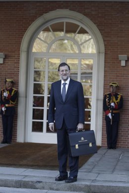 Mariano Rajoy Llega A Moncloa
