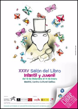 Cartel De La Feria Del Libro Juvenil
