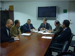 Reunión Ayuntamiento De Villalba, CHC Y Gobierno Extremeño