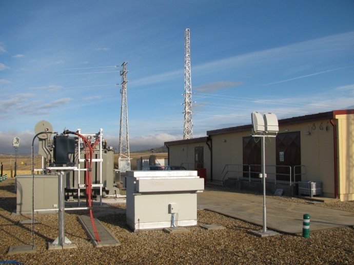 Subestación De Iberdrola En Huerta (Salamanca)