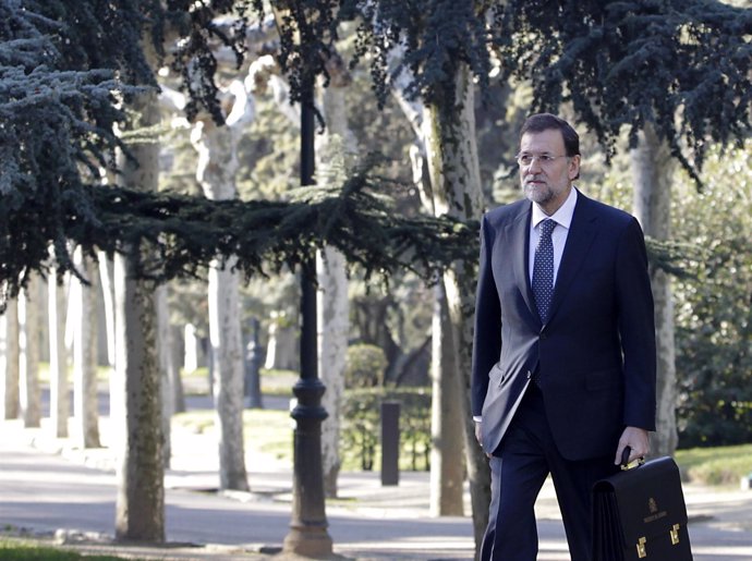 Mariano Rajoy Llega A Moncloa