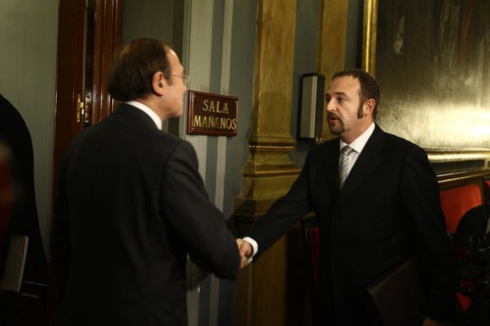 Pío García Escudero Recibe A Alberto Unamunzaga, De Amaiur