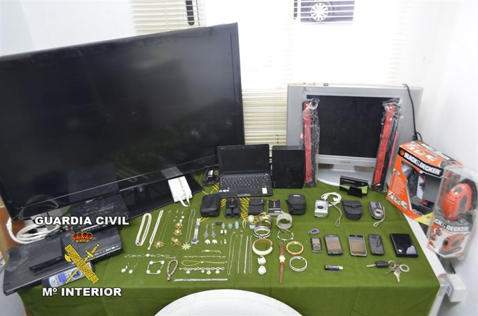 Objetos Robados En Órgiva Y Adra