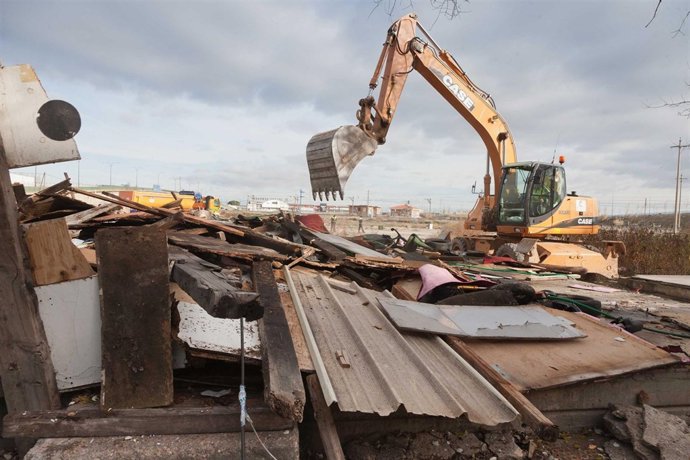 Demolición Chabolas Cogullada