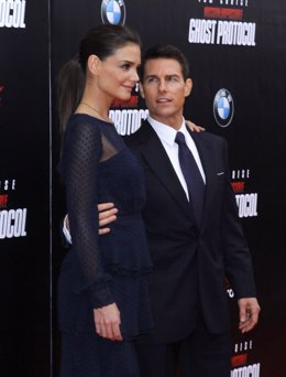 Katie Holmes Y Tom Cruise En La Premiére De 'Misión Imposible' 