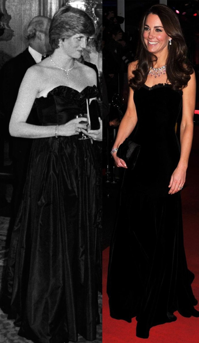 Montaje De Lady Di Y La Duquesa De Cambridge, Catalina 