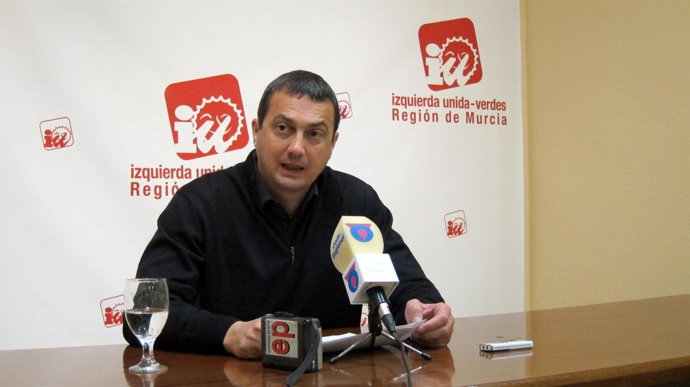 El Coordinador Y Diputado Regional De IU-Verdes En Murcia, José Antonio Pujante