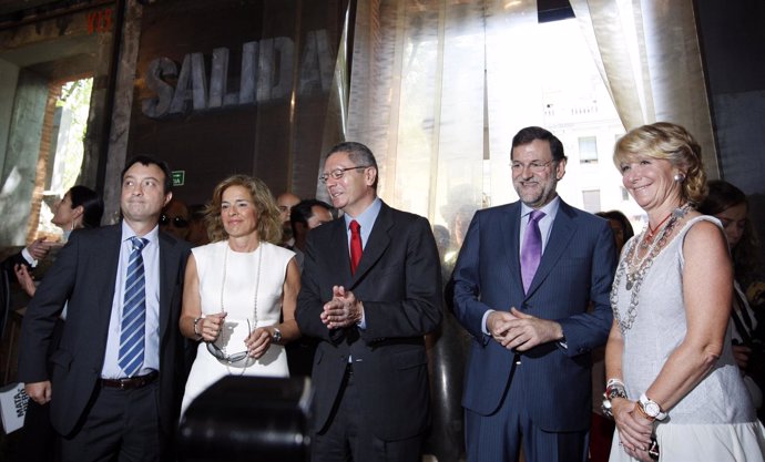 Cobos, Ana Botella, Gallardón, Rajoy y Aguirre
