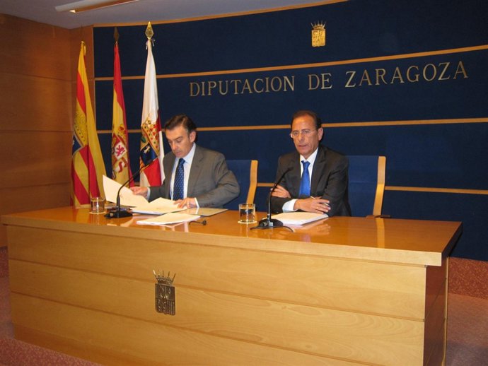 Beamonte Y Sanmiguel En La Rueda De Prensa Este Jueves