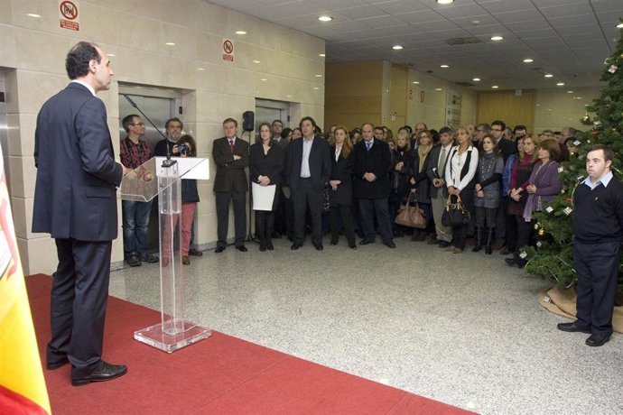 El Presidente De Cantabria Felicita Las Fiestas A Los Empleados Públicos