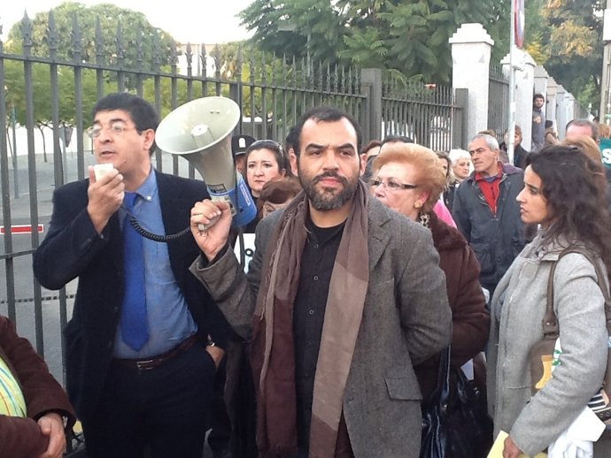 Diego Valderas Y José Manuel Mariscal, Hoy En El Parlamento