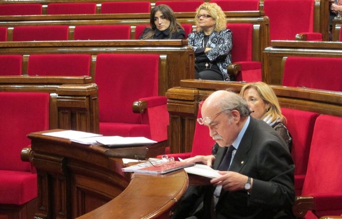 El Conseller De Economía Y Conocimiento, Andreu Mas-Colell