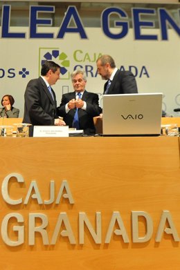 El Presidente De Cajagranada, Antonio Jara, En La Asamblea De Diciembre De 2011