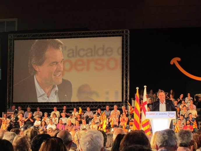 Artur Mas, Presidente De La Generalitat Y Líder De Ciu