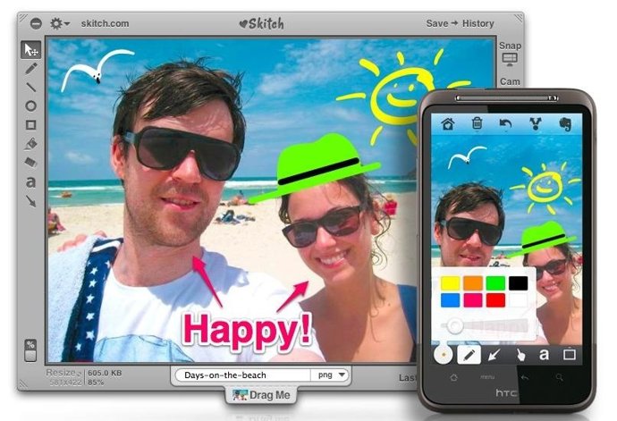 Aplicación Skitch Para Ipad