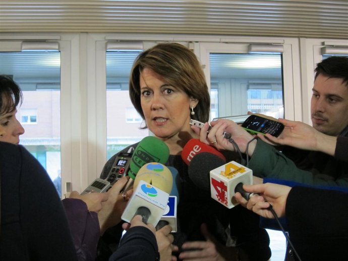 La Presidenta Del Gobierno De Navarra, Yolanda Barcina.