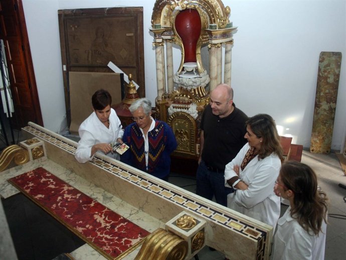 Restauración Del Retablo De El Salvador