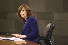 Soraya Saénz De Santamaría En Su Primera Rueda De Prensa Tras El Consejo