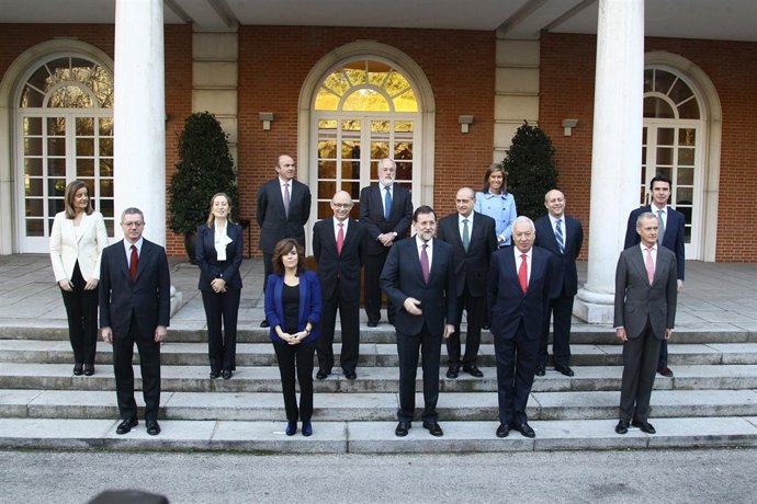Imagen De Los 13 Ministros De Rajoy