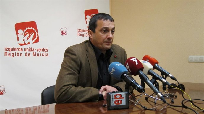 El Coordinador Y Diputado Regional De IU-Verdes En Murcia, José Antonio Pujante