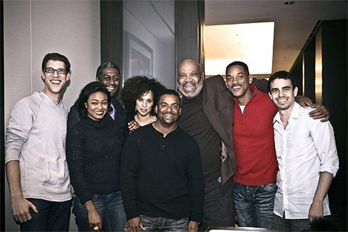 Will Smith Y Los Protagonistas De El Príncipe De Bel Air