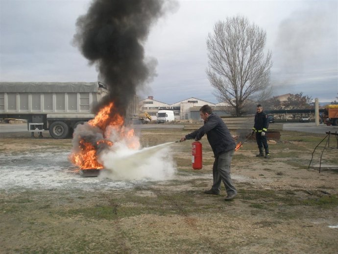 El Parque De Bombero De Teruel Termina El Último Curso De Formación.