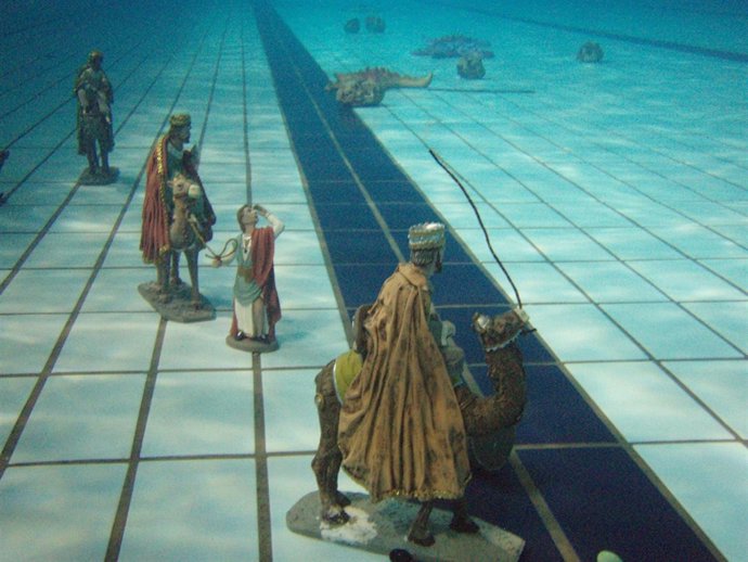 Belén Subacuático De La Solidaridad De BUSF Aragón      