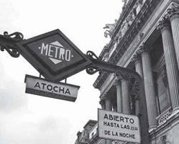 Estación De Atocha. Foto Antigua