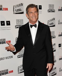 Mel Gibson En Un Photocall