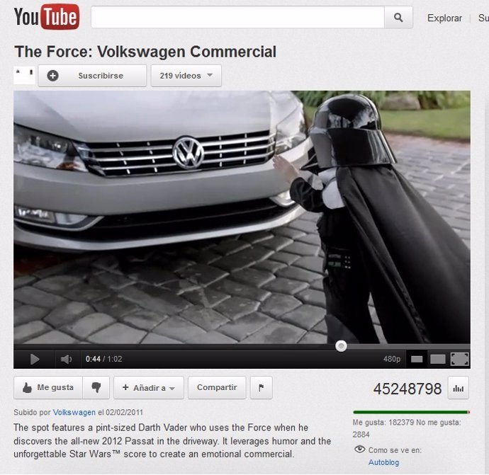 Volkswagen - Darth Vader 