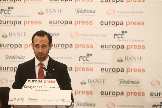 El Presidente De Baleares, José Ramón Bauzá, En Un Desayuno De Europa Press